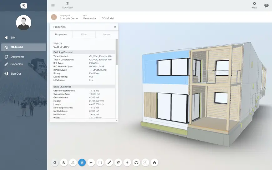 NOVA BIM 5D projekto paveikslėlis